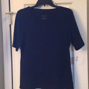 NWT Talbots Women’s Size M 100% Cotton short Sleeve Shirt